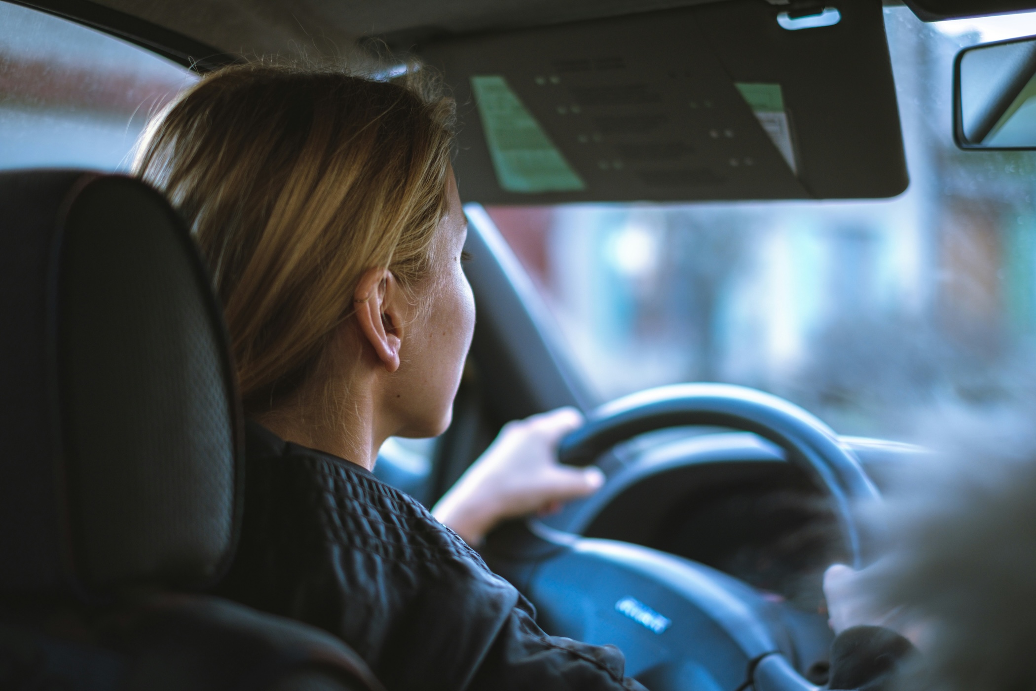 test driving a used car - euro cars