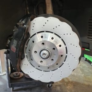 New Audi RS6 brake discs and pads fitted